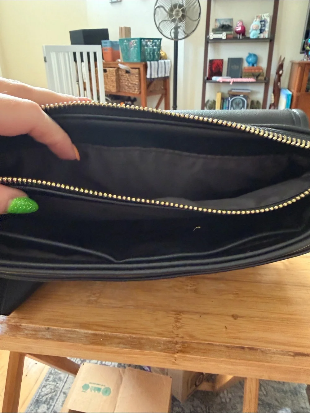 Modern + Chic Black Crossbody Bag